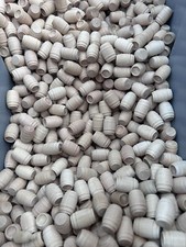 1000 Unfinished Miniature Wood Barrels for woodworking crafting toy making