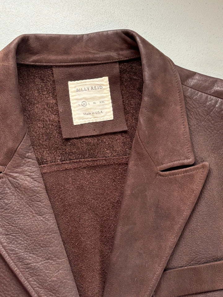 Chaqueta de cuero Billy Reid talla M Foto 3 de 4