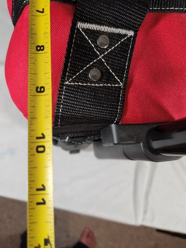 Husky Rolling Tool Bag 14 in. 13-Pocket Weatherproof Zippered Top Polyester New - Picture 10 of 11