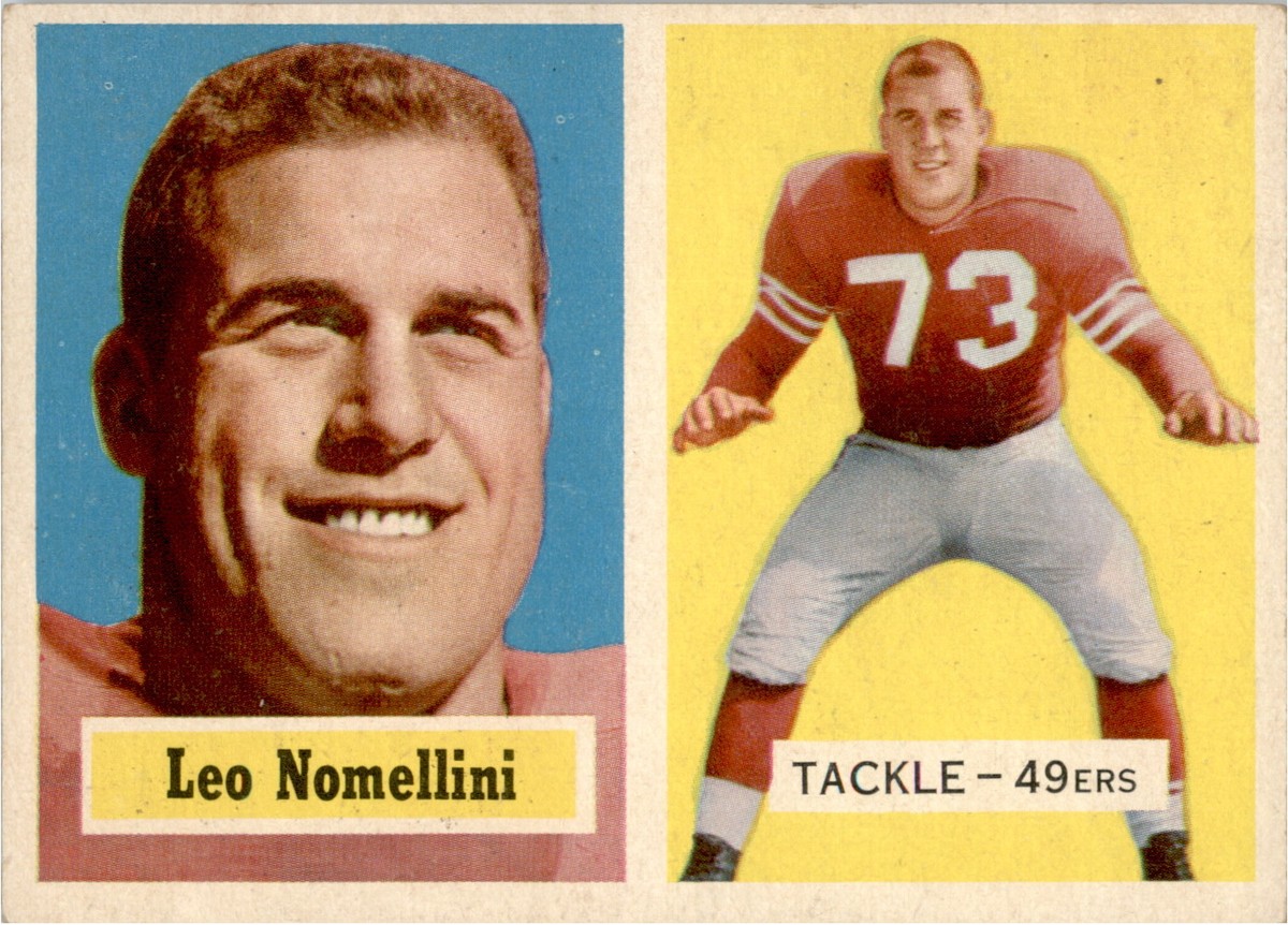 1957 Topps 6 Leo Nomellini EX #D313627 | eBay