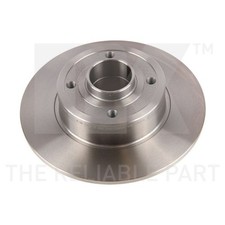 2x Bremsscheibe NK Neu für Renault Clio Twingo Modus Hinterachse voll Ø 240 mm