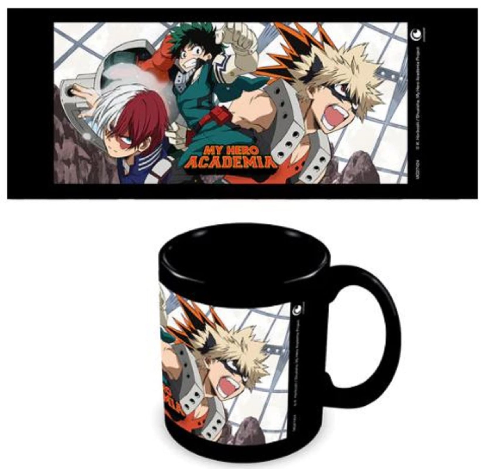 Pyramid International My Hero Academia Mug (Clash Design) 11oz Coffee Mug, Large