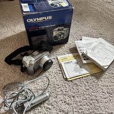 Olympus Camedia C-755 Ultra Zoom 4MP Digital Camera w/ Box Untested 