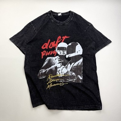 Daft Punk Random Access Memories T-Shirt Grau Vintage XL