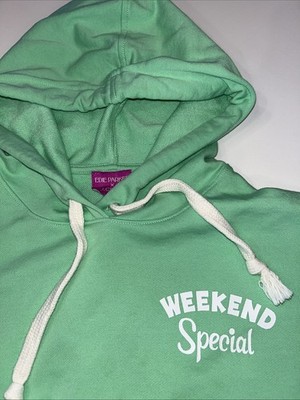 J Crew Edie Parker X.. Weekend Special Hoodie Sweatshirt Sz M/L  Worn Once