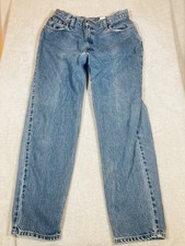 Vtg Levis 550 Jeans Misses S 14 Light Wash Denim Relaxed Tapered Made USA Y2K