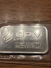 .999 Fine Silver Bar 1 oz -OPM METALS