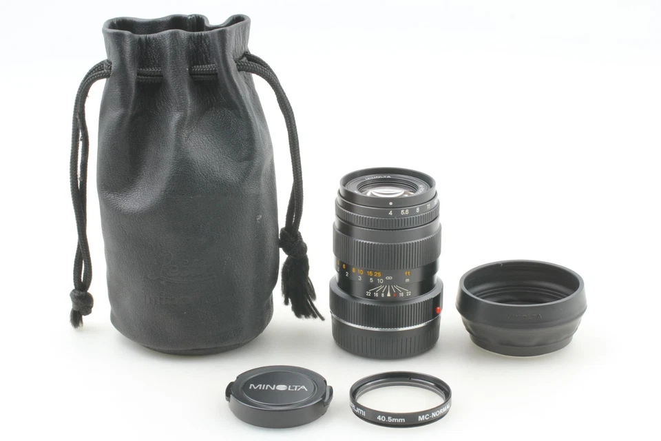[ TOP MINT w/Hood ] Minolta M ROKKOR 90mm f/4 Lens Leica M for CL CLE from japan - Image 3 of 4
