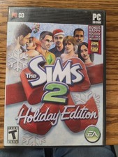 The Sims 2: Holiday Edition PC CD, 2006 Complete With Manual 5 Discs 