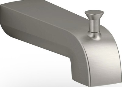 97089-BN Pitch Wall-Mount Diverter Bath Spout