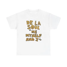 De La Soul Retro Graphic T Shirt Unisex Heavy Cotton Tee