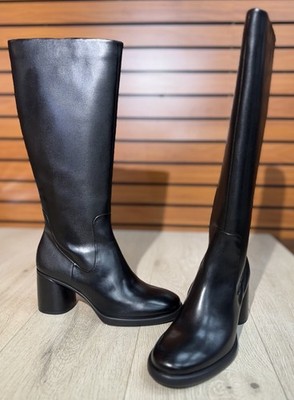 NIB ECCO Sculpted Luxury 55mm Tall Knee High Boot Women s Size US10-10.5/EU41