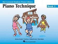 Piano Technique Book 1: Hal Leonard Student Piano Library  Beginner Piano T...