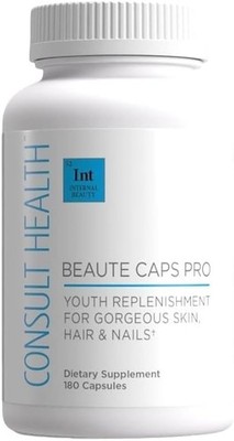 Consult Health Beaute Caps PRO - 10,500mg Biotin, Collagen, MSM, Clinically Te