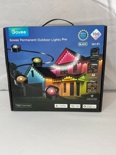 Govee Permanent Outdoor Lights Pro 100FT Model H806A BLACK. NEW FREE SHIP