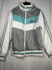 Vintage Champion Track Zip Up Women  s Medium Long Sleeve  