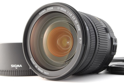 [MINT w/Hood] Sigma 17-50mm f2.8 EX DC HSM Zoom Lens Sony A Mount From Japan