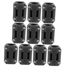 5 Pair Engine Bumper Blocks, Motorcycle Drop Guards, Crash Bar Protector