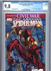Amazing Spider-Man #529 CGC 9.8 White Pages New Costume Marvel Comics 2006