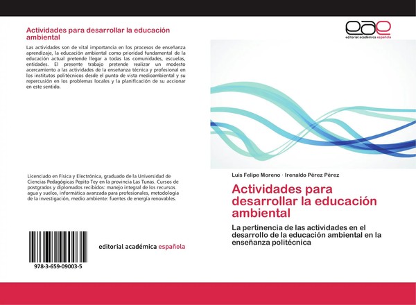 Luis Felipe Moreno (U. A.) | Actividades Para Desarrollar La EducacióN Ambiental-image