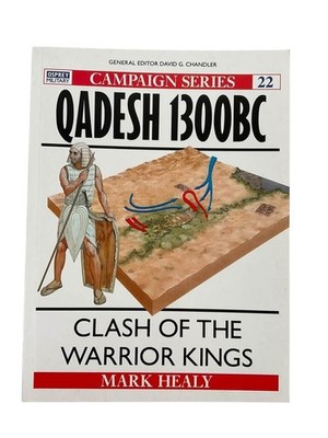 ''New Osprey Campaign No 22: Egyptian Qadesh 1300 BC Warrior Kings Softcover Book