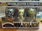 Game of Thrones Funko Pop Dragon 3 pack 2020 Comic Com Exclusive Drogon Viserion
