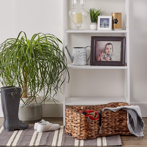 DII Dark Brown Hyacinth Bone Pet Basket Large - Bild 5 von 5