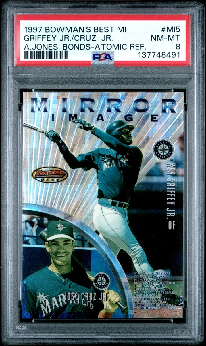 Andruw Jones Professional Sports Authenticator (PSA) Baseball