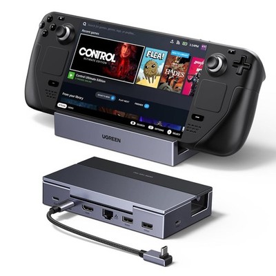 UGREEN Steam Deck Dock mit HDMI 4K@120Hz, Verstellbares Docking Station mit