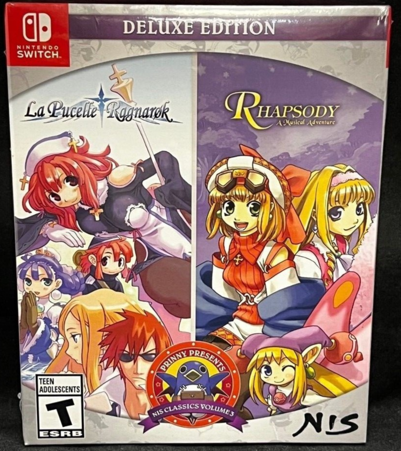 Prinny Presents NIS Classics Vol. 3/La Pucelle/Ragnarok Deluxe ED.US SWITCH NEW
