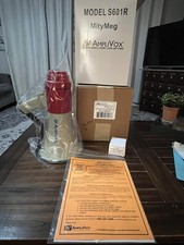 AmpliVox S601R - Megáfono recargable Mity-Meg 15 vatios - Amplificador 15W Nuevo