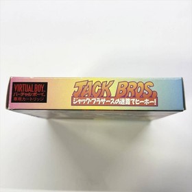 Virtual Boy Jack Bros Nintendo ATLUS Games Cartridge Box Manual Megami Tensei