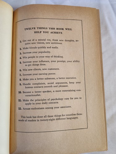 "How to Win Friends and Influence People" by Dale Carnegie - 84th Printing, 1936 - Picture 4 of 6