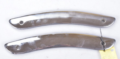 Kawasaki EL 250 B Eliminator Blende Verkleidung rechts links Abdeckung Chrom Set