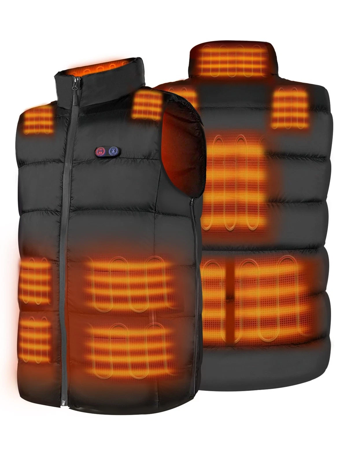 DR.PREPARE USB Electric Heated Vest, Unisex Heated Clothing, Lightweight Heat...