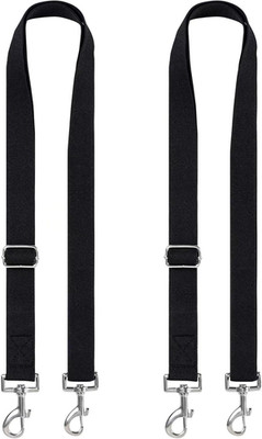 2pc Adjustable Horse Blanket Leg Straps Elastic Nylon Replacement 27.5''-55'' Long