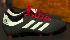 2019 Adidas Goletto VI FG Men's Soccer Cleats G26366 Black White Red Size 13 NWT