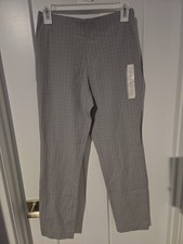 A New Day Gray Side Zip High Rise Skinny Ankle Pants Sz 2R