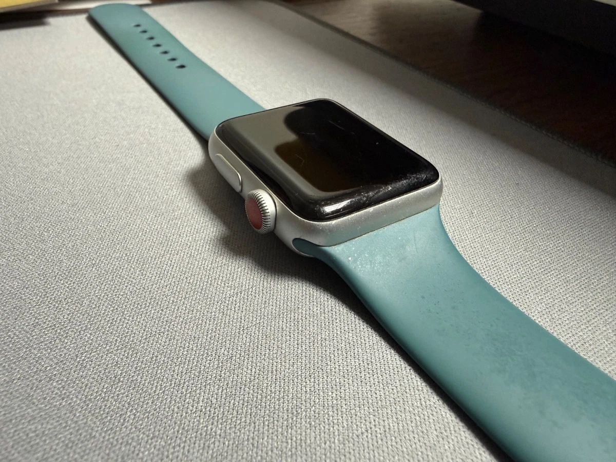 Apple Watch 3 箱付　99% Apple Watch Series 3 Blue Smart 38 mm Case Wristwatches for sale