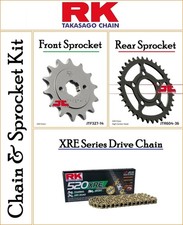 Honda NSR 125 R 1997-2003 [RK Gold XRE Series Motorcycle Chain and Sprocket Kit]