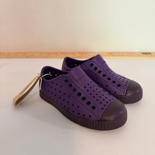 Native Jefferson Bloom Children Shoes, Plum Purple C9