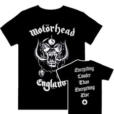 Image of Motorhead - England Everything Louder Official Licensed T-Shirt New