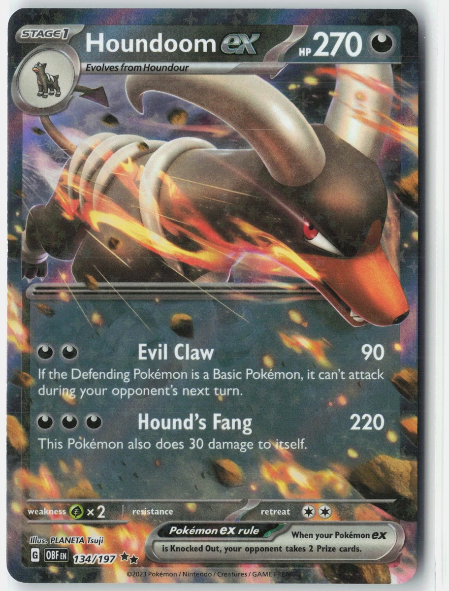 shiny leafeon pokemon card Pokemon Melmetal ex / Houndoom ex Battle Deck