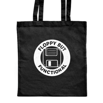 Klassische Shopper-Tasche ''Floppy But Functional'' schwarz (ZB00026034)