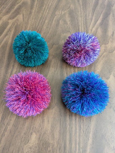 OddzOn Softee Koosh Ball LOT OF 4