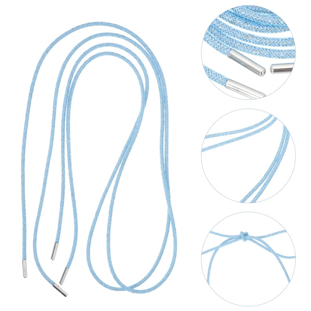 APL Taglio Strass Corda Lacci Cristallo Glitter Lacci per Scarpa