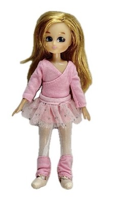 Lottie Ballet Class Olivia Doll Pink Tutu Ballerina 7 Inch Blonde Hair