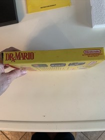 Dr. Mario Nintendo NES Box & Manual Only &ndash; NO GAME - Authentic