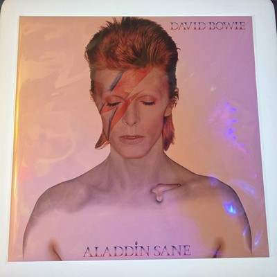 DAVID BOWIE - Aladdin Sane, Ltd 45th Anni SILVER COLORED VINYL LP Gatefold New!