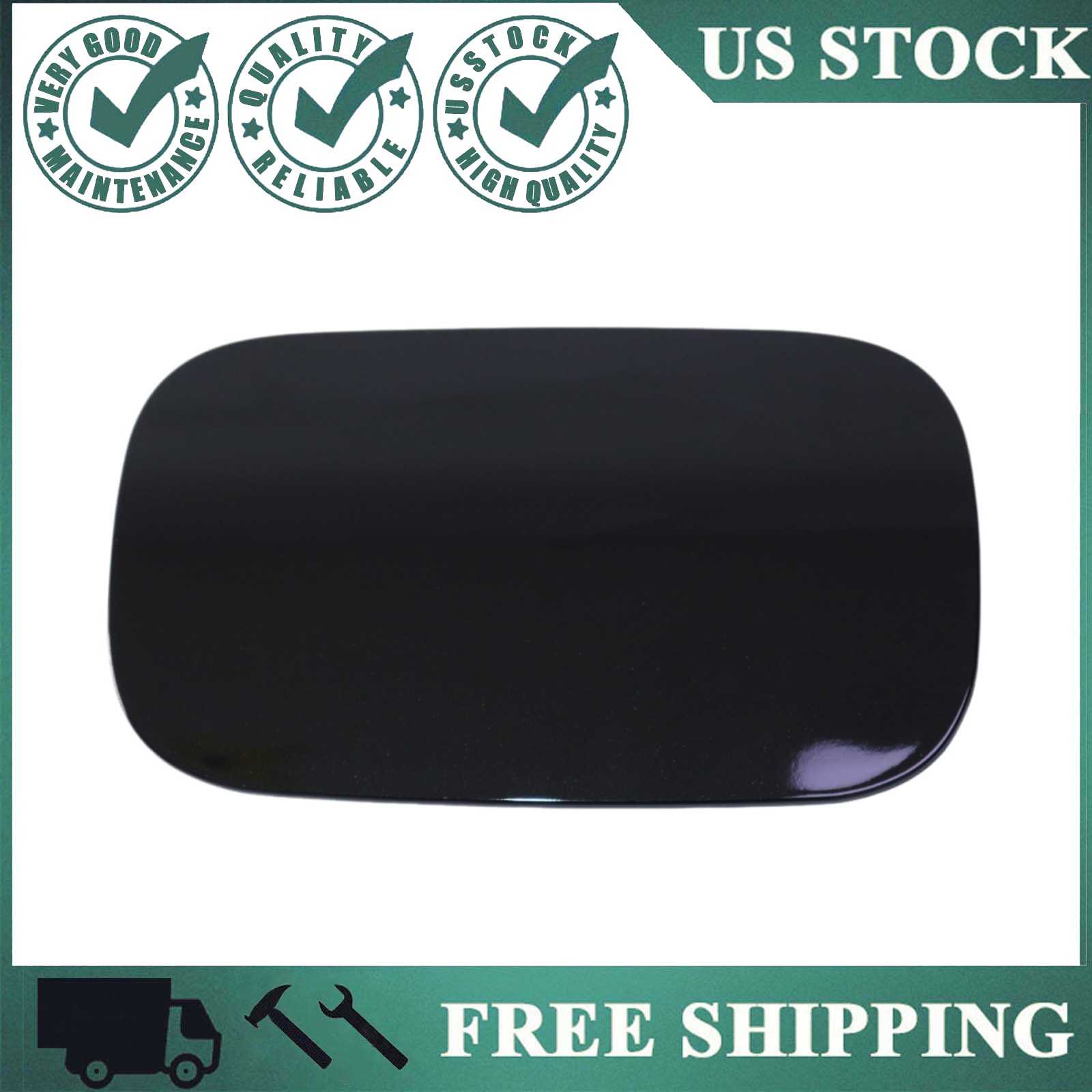 Fits For Mercedes Benz S Class 2014-2020 Fuel Filler Door Tank Lid Gas Cap Black